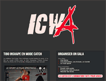 Tablet Screenshot of icwacatch.com
